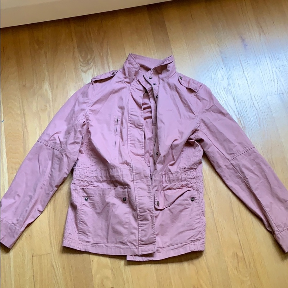 Women’s Pink Cargo Jacket